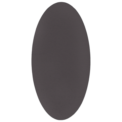 Tæppe &quot;Huarte&quot; Antracitgrå 80X150 Cm Oval