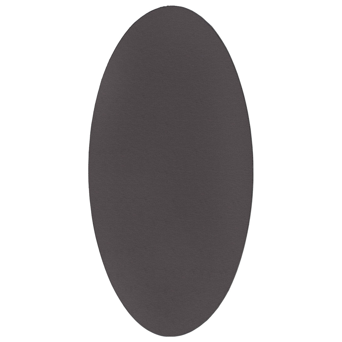 Tæppe &quot;Huarte&quot; Antracitgrå 100X200 Cm Oval