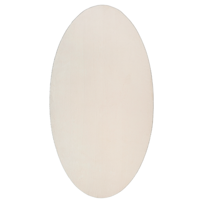 Tæppe &quot;Huarte&quot; Beige 80X150 Cm Oval