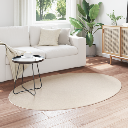 Tæppe &quot;Huarte&quot; Beige 120X170 Cm Oval
