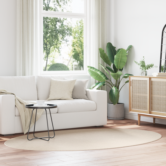 Tæppe &quot;Huarte&quot; Beige 160X230 Cm Oval