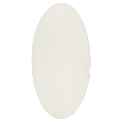 Tæppe &quot;Huarte&quot; Creme 100X200 Cm Oval