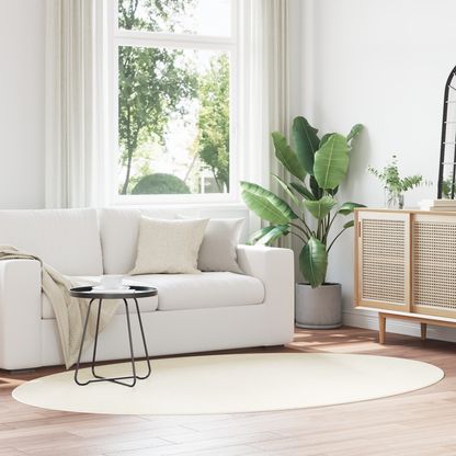 Tæppe &quot;Huarte&quot; Creme 160X230 Cm Oval