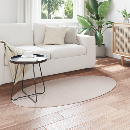 Tæppe &quot;Huarte&quot; Sand 80X150 Cm Oval