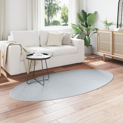 Tæppe &quot;Huarte&quot; Grå 100X200 Cm Oval