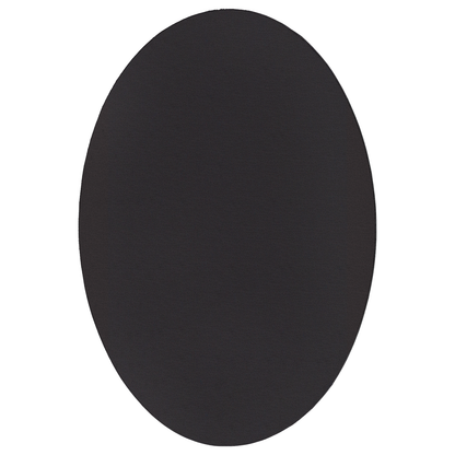 Tæppe &quot;Huarte&quot; Sort 160X230 Cm Oval
