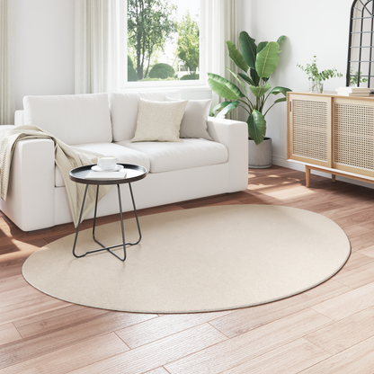 Tæppe &quot;Huarte&quot; Kort Pile Blød Og Vaskbar Beige 140X200 Cm