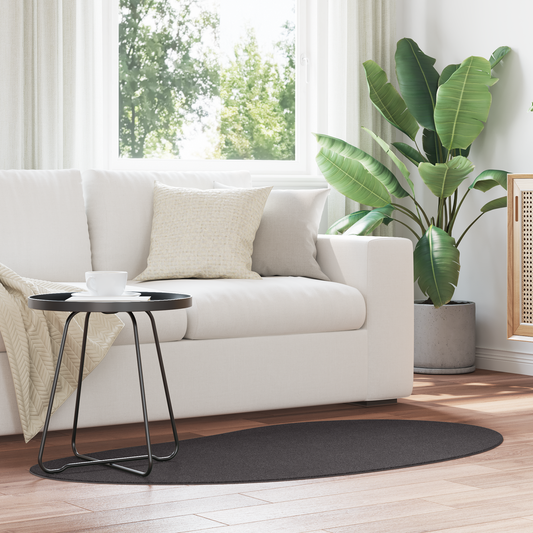 Områdetæppe Antracit 80X150 Cm Polypropylen Skridsikker