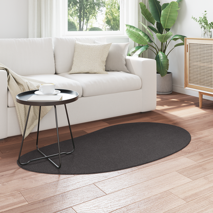 Områdetæppe Antracit 80X150 Cm Polypropylen Skridsikker