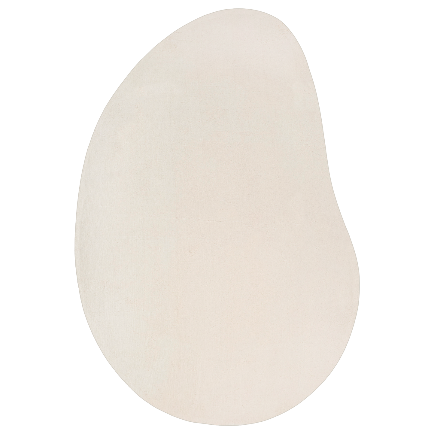 Område Tæppe Beige 100X200 Cm Polyester Antiskrid