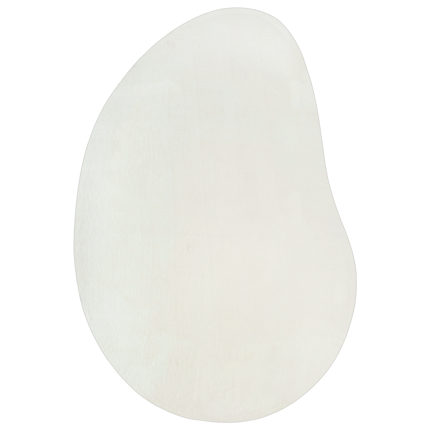 Bord Tæppe Creme 140X200 Cm Polyester Skridsikkert