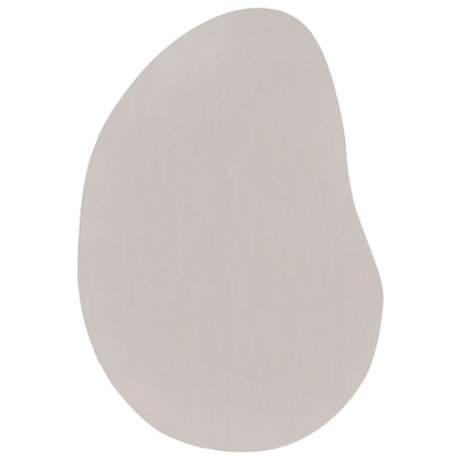 Områdetæppe Sand 100X200 Cm Polyester Ikke-Glidende