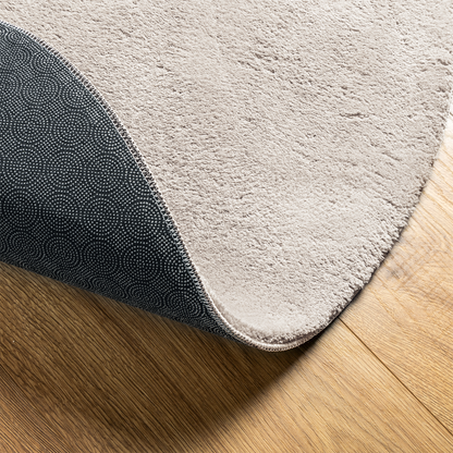 Områdetæppe Sand 120X170 Cm Polyester Skridsikker