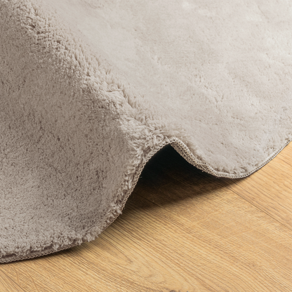 Områdetæppe Sand 120X170 Cm Polyester Skridsikker