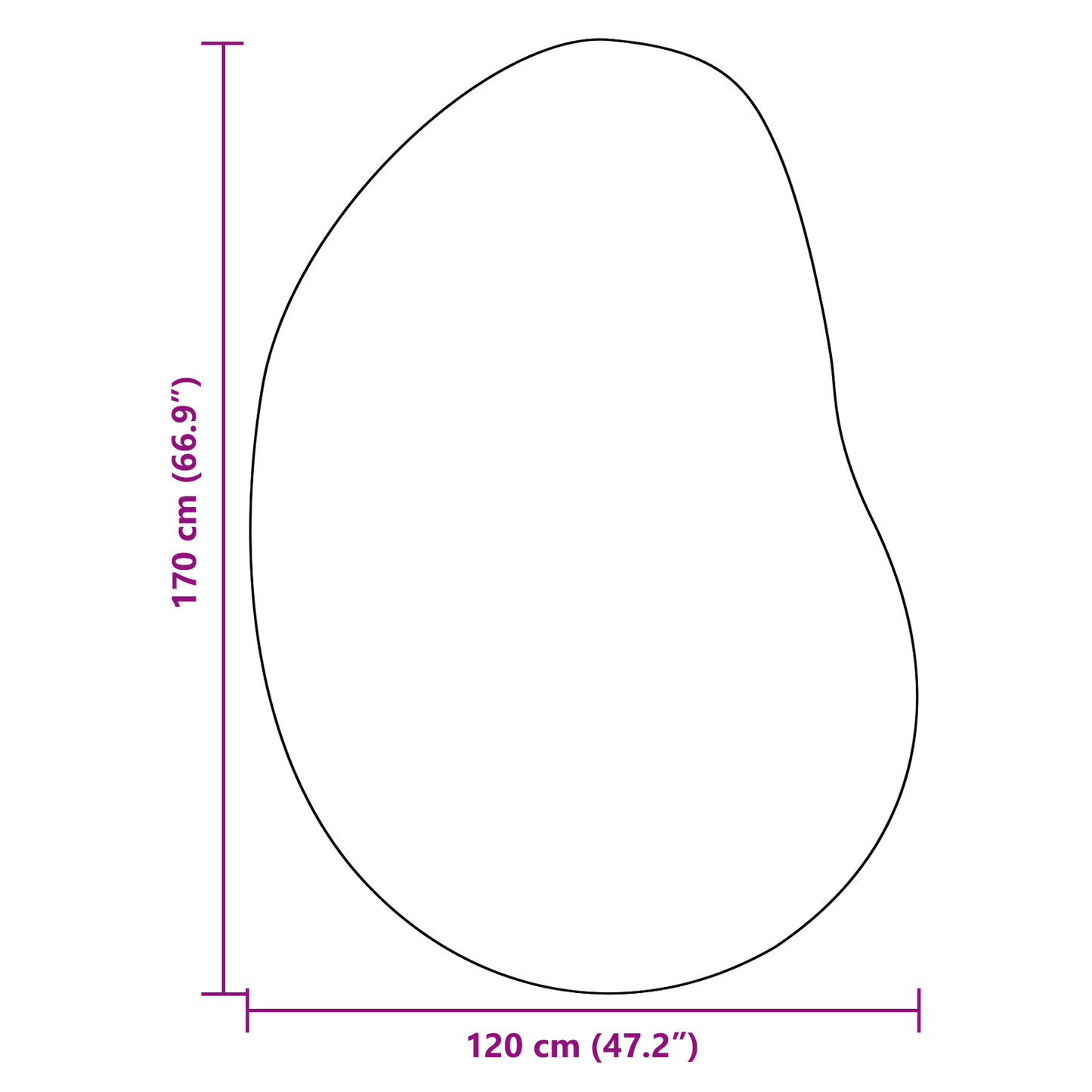 Områdetæppe Sand 120X170 Cm Polyester Skridsikker