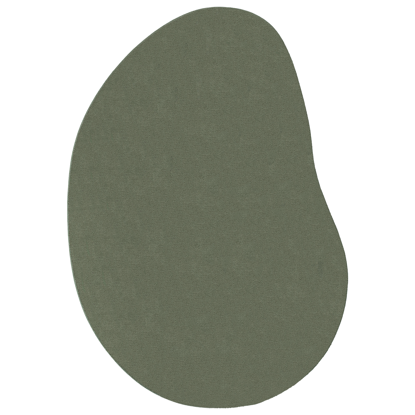 Områdetæppe Skovgrøn 120X170 Cm Polyester Anti-Skrid