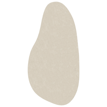 Tæppe &quot;Huarte&quot; Kort Luv Blød Og Vaskbar Beige 100X200 Cm