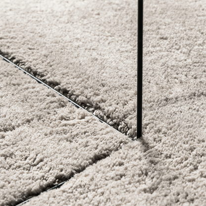 Tæppe &quot;Huarte&quot; Kort Pile Blødt Og Vaskbart Sand 100X200 Cm