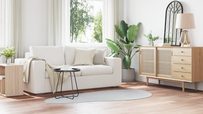 Tæppe 'Huarte'kort Lags Blødt Og Vaskbart Grå 100X200 Cm