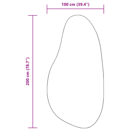 Tæppe &quot;Huarte&quot; Korte Læg Blødt Og Vaskbart Sort 100X200 Cm