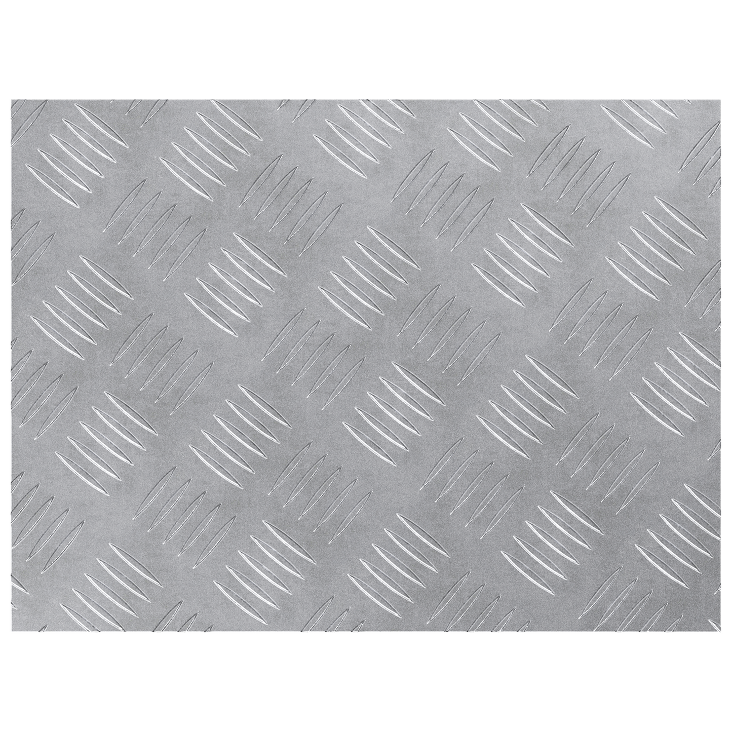 Checker Plader 2 Dele Sølv 40 X 30 Cm Aluminium