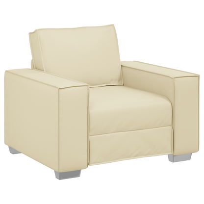 Sofa Stole Creme 59 Cm Kunstlæder
