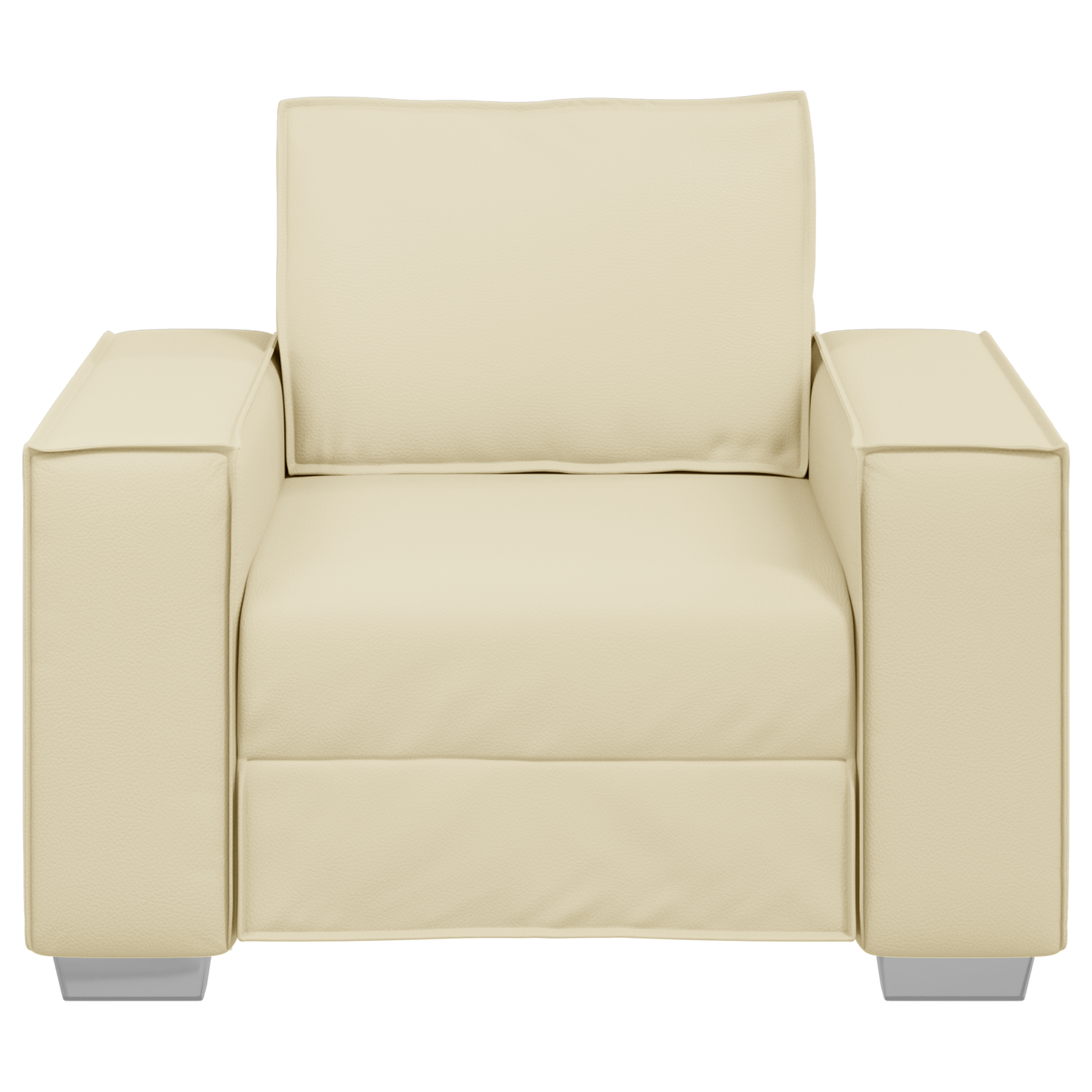 Sofa Stole Creme 59 Cm Kunstlæder