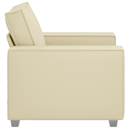 Sofa Stole Creme 59 Cm Kunstlæder