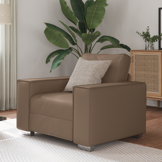 Sofa Stol I Cappuccino 59 Cm I Kunstlæder