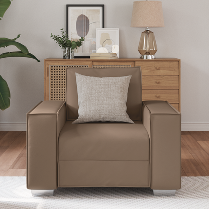 Sofa Stol I Cappuccino 59 Cm I Kunstlæder