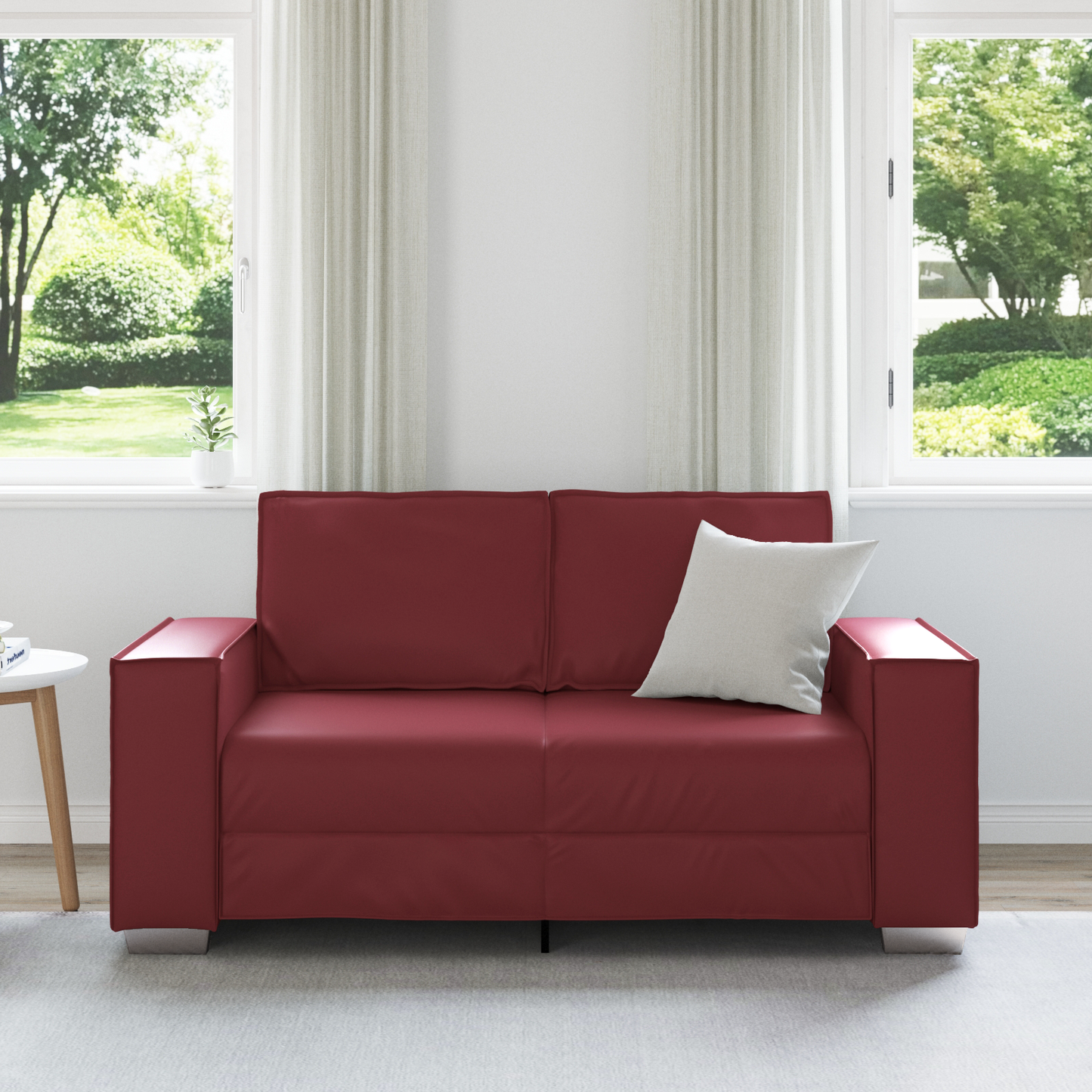 2-Personers Sofa Vinsmag 120 Cm Kunstlæder
