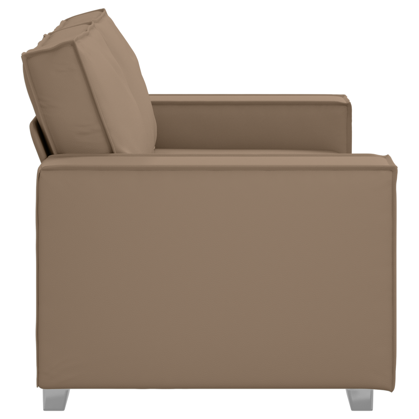 Todelt Sofa Cappuccino 120 Cm Kunstlæder