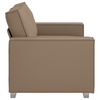 Todelt Sofa Cappuccino 120 Cm Kunstlæder