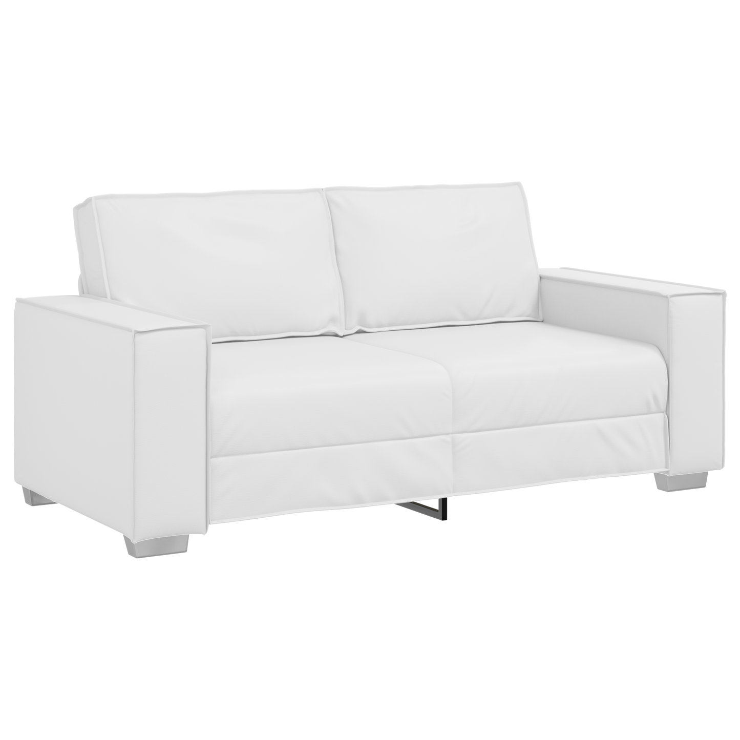 Sovesofa Hvid 140 Cm Kunstlæder