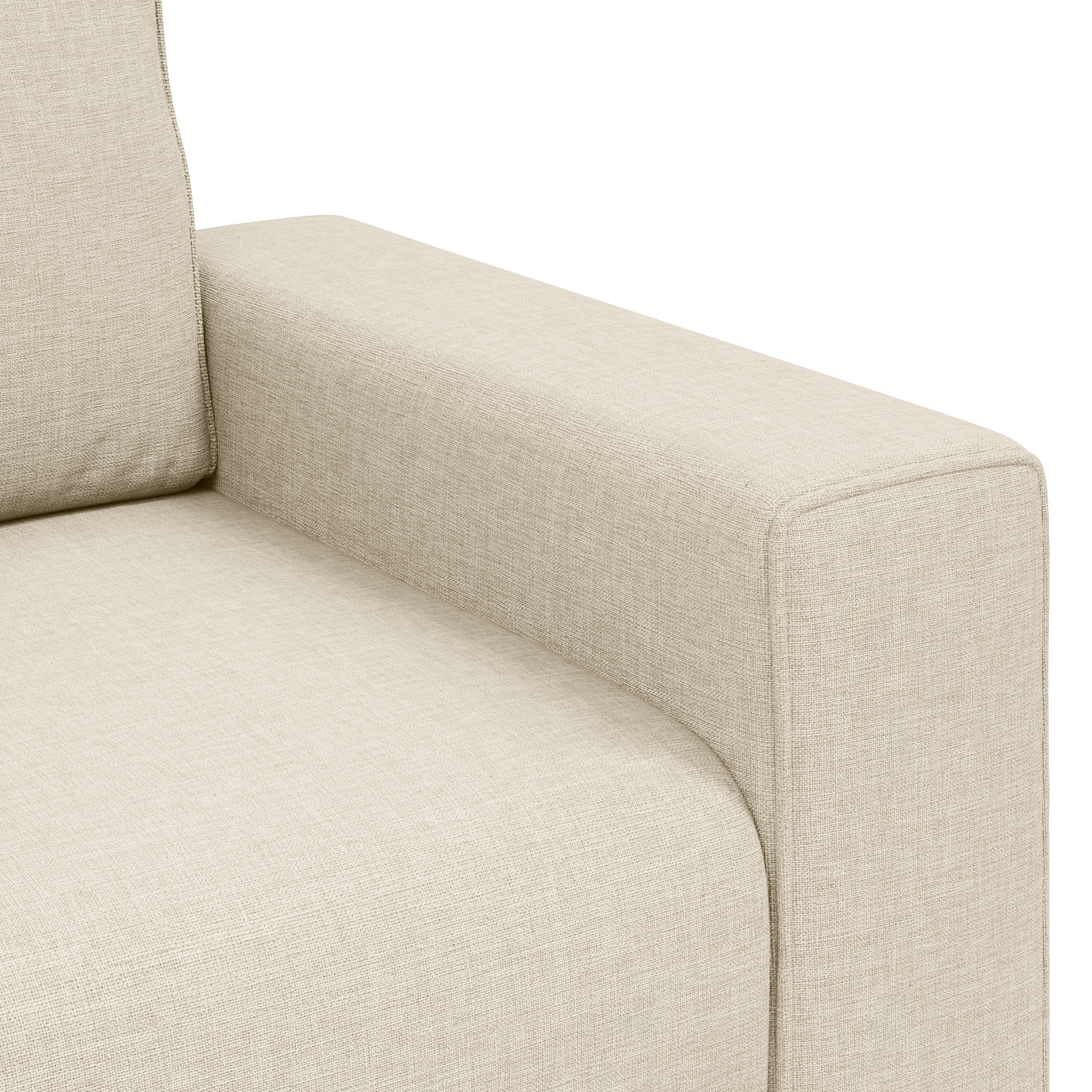 Lænestol 60 Cm Hør 2-personers Sofa 140 Cm Hør - Billede 7