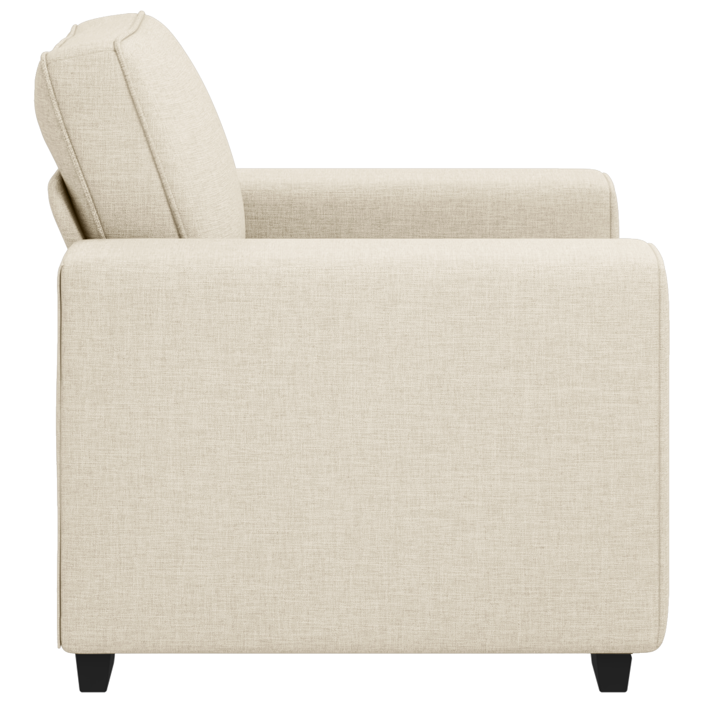 Lænestol 60 Cm Hør 2-personers Sofa 140 Cm Hør - Billede 5