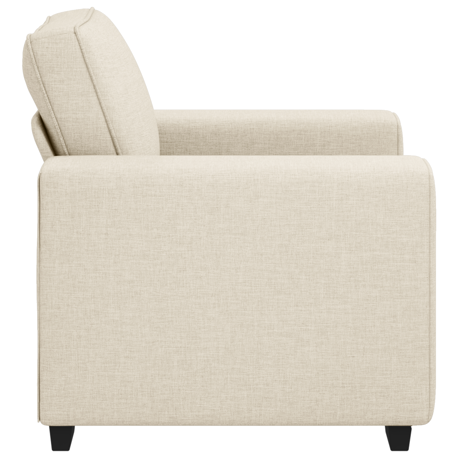 Lænestol 60 Cm Hør 2-personers Sofa 140 Cm Hør - Billede 5
