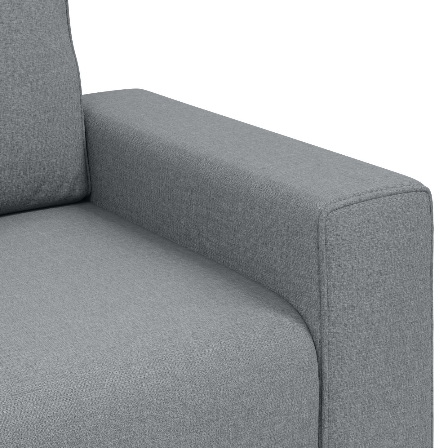 Sofa Stole Lys Grå 59 Cm Stof