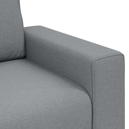 Sofa Stole Lys Grå 59 Cm Stof