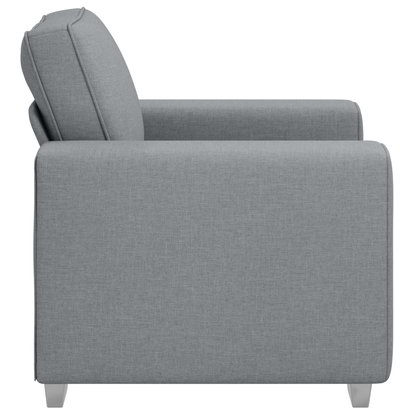 Sofa Stole Lys Grå 59 Cm Stof