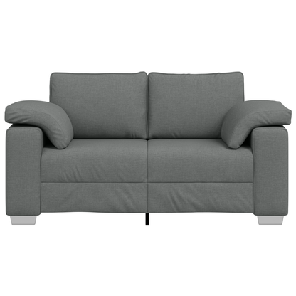 Sofa Loveseat Mørkegrå 120 Cm Stof