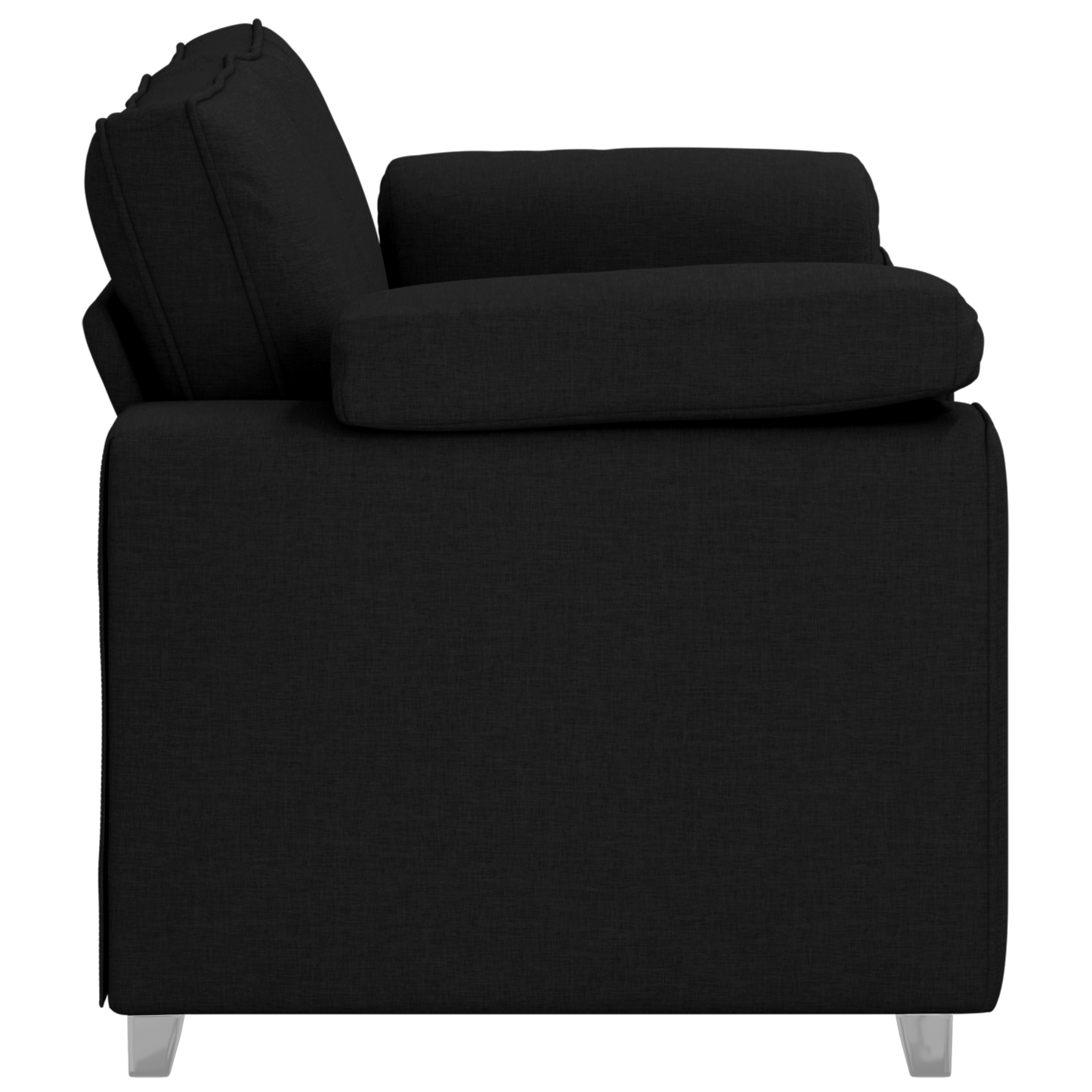 Sovesofa Sort 120 Cm I Stof