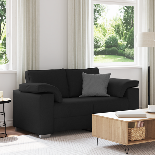 Sovesofa Sort 120 Cm I Stof