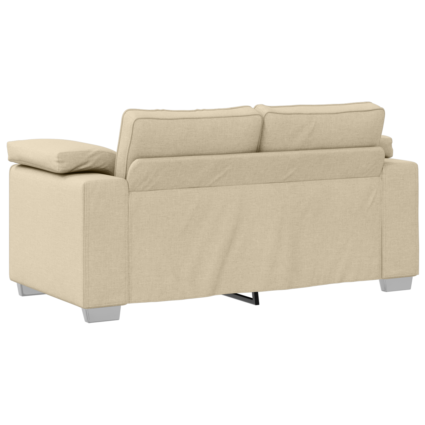 Lovestol Sofa Creme 120 Cm Stof