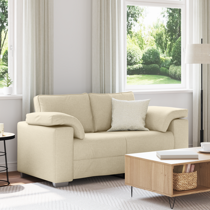 Lovestol Sofa Creme 120 Cm Stof