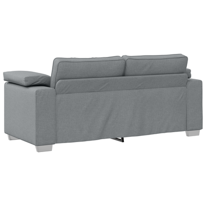 To-Personers Sofa Lys Grå 140 Cm Stof
