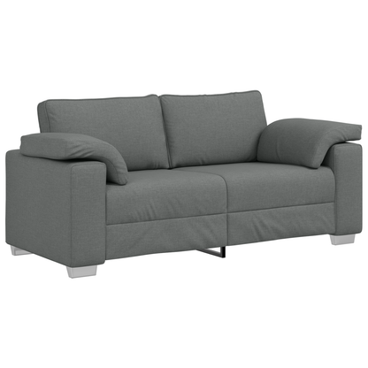 Lænestol Sofa Mørkegrå 140 Cm Stof