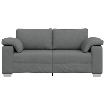 Lænestol Sofa Mørkegrå 140 Cm Stof