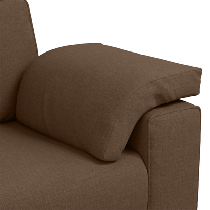 Sovesofa Brun 140 Cm Stof