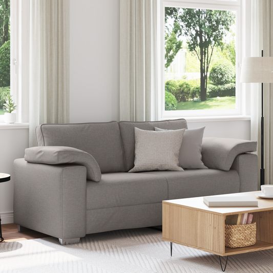 To-Personers Sofa I Taupe 140 Cm Stof